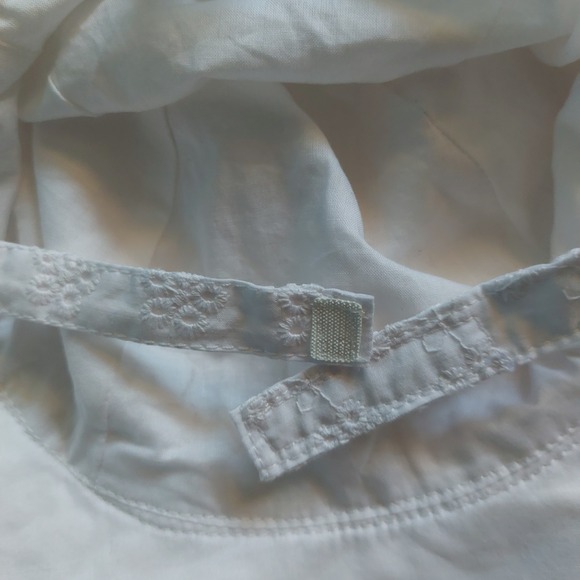 Carter's Just One You Baby Girl White Eyelet Sun Hat 6–12 Months - Picture 6 of 6